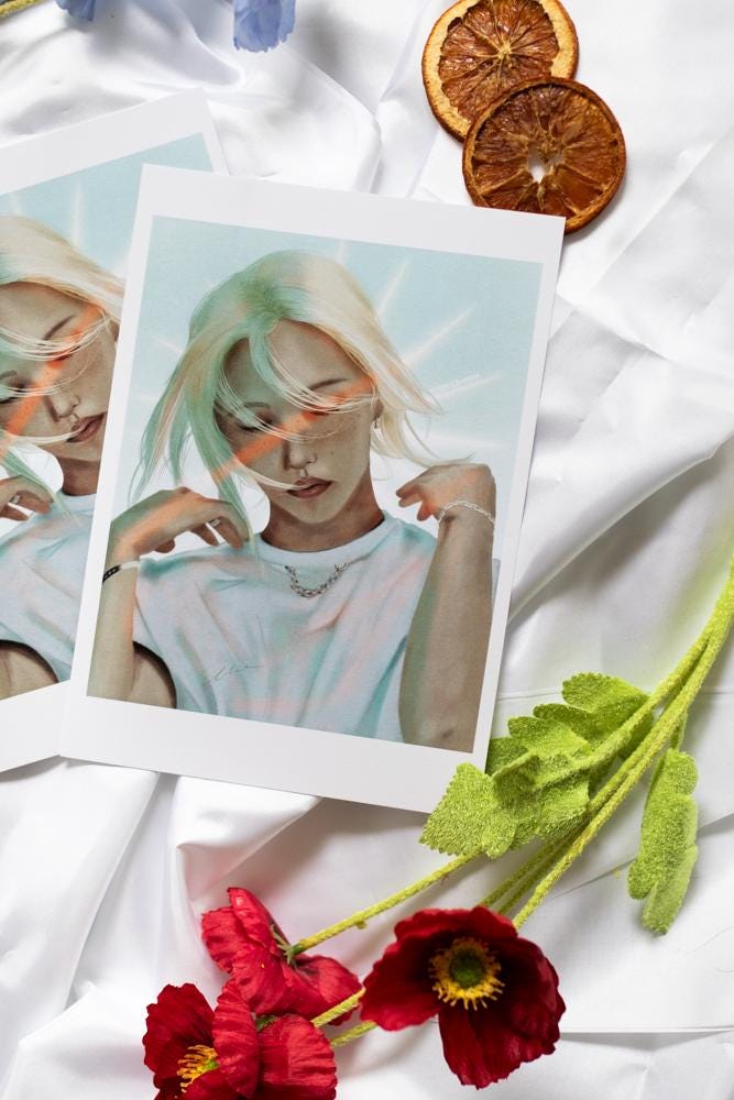 Felix “Elle” Art Print