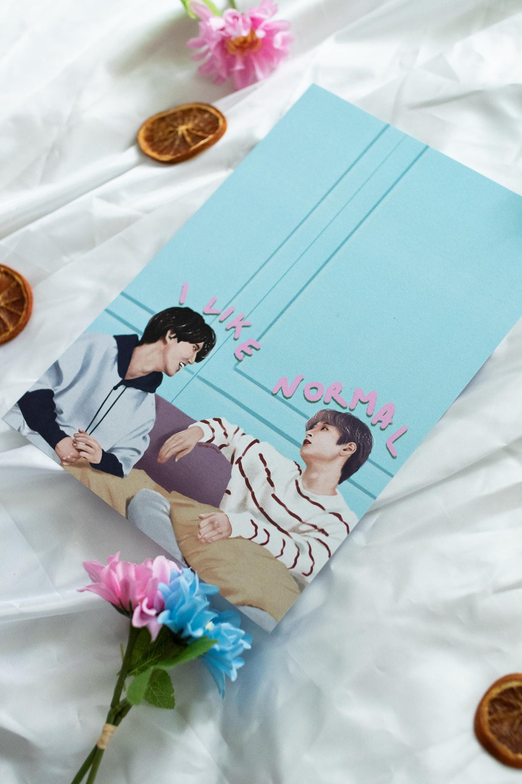 Minsung Lee Know and Han “I like normal” Stray Kids Art Print/Poster, Fanart, K-Pop,  STAY
