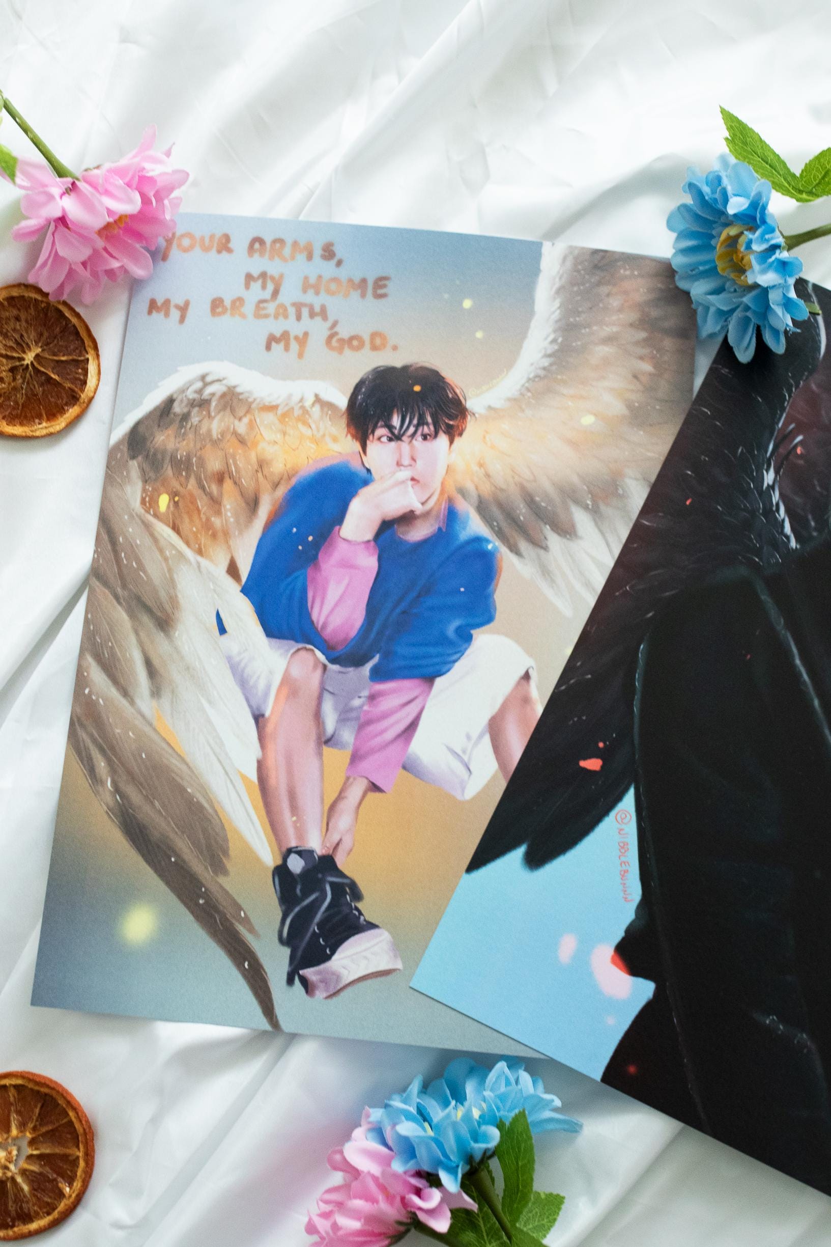 Lee Know and Han “Heaven and Hell” Art Print