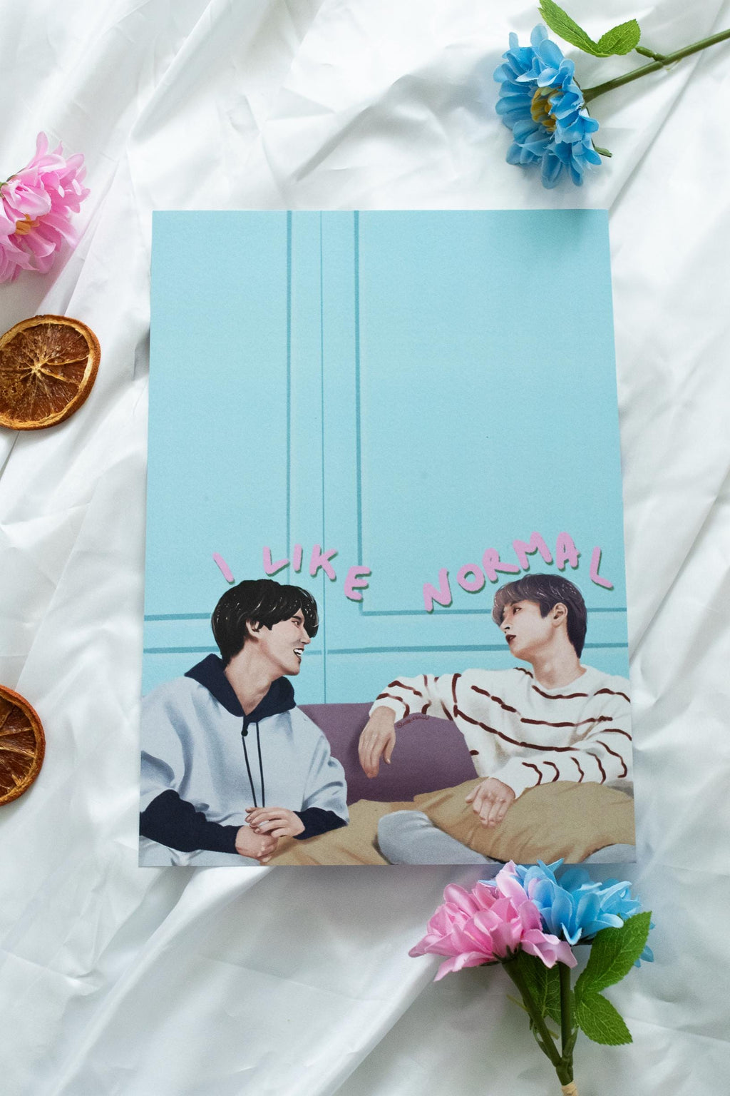 Minsung Lee Know and Han “I like normal” Stray Kids Art Print/Poster, Fanart, K-Pop,  STAY