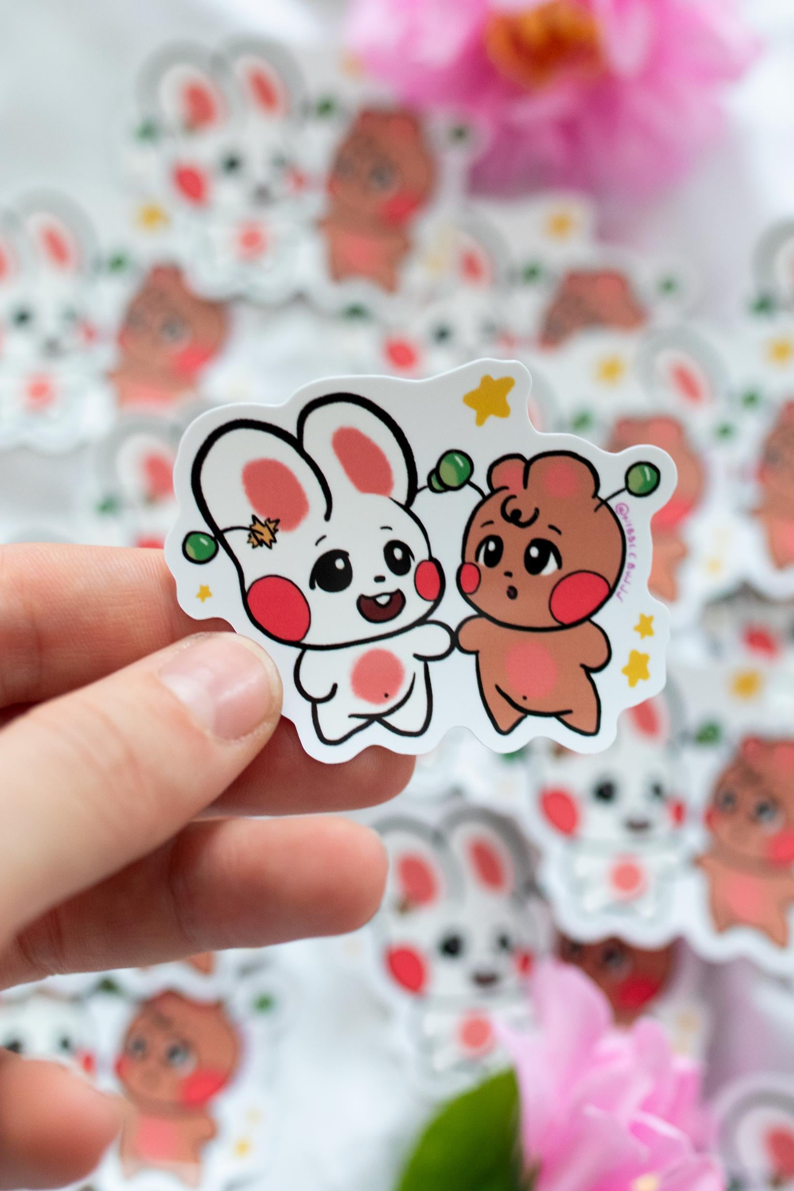Minsung Alien Stickers