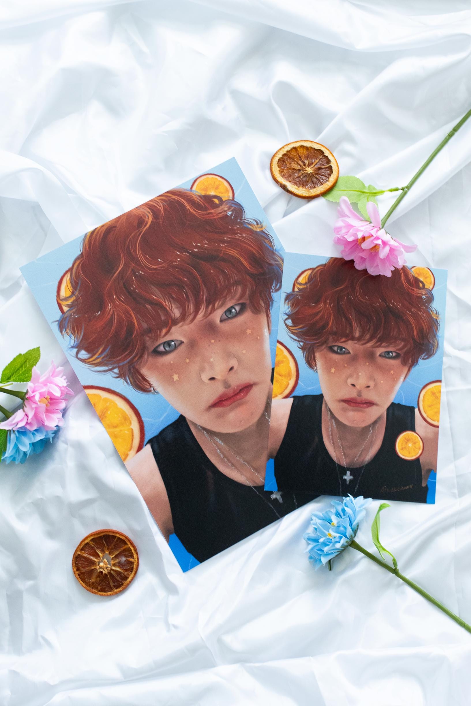 IN “Orange” Art Print