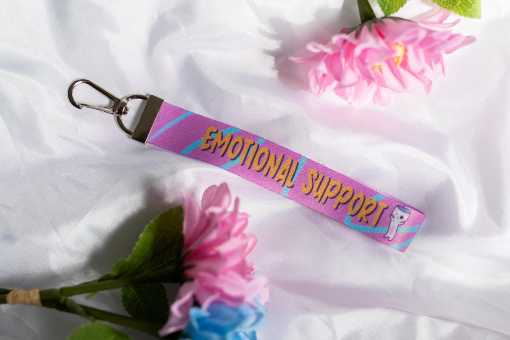 Jiniret Phone Strap “Emotional Support Ferret”