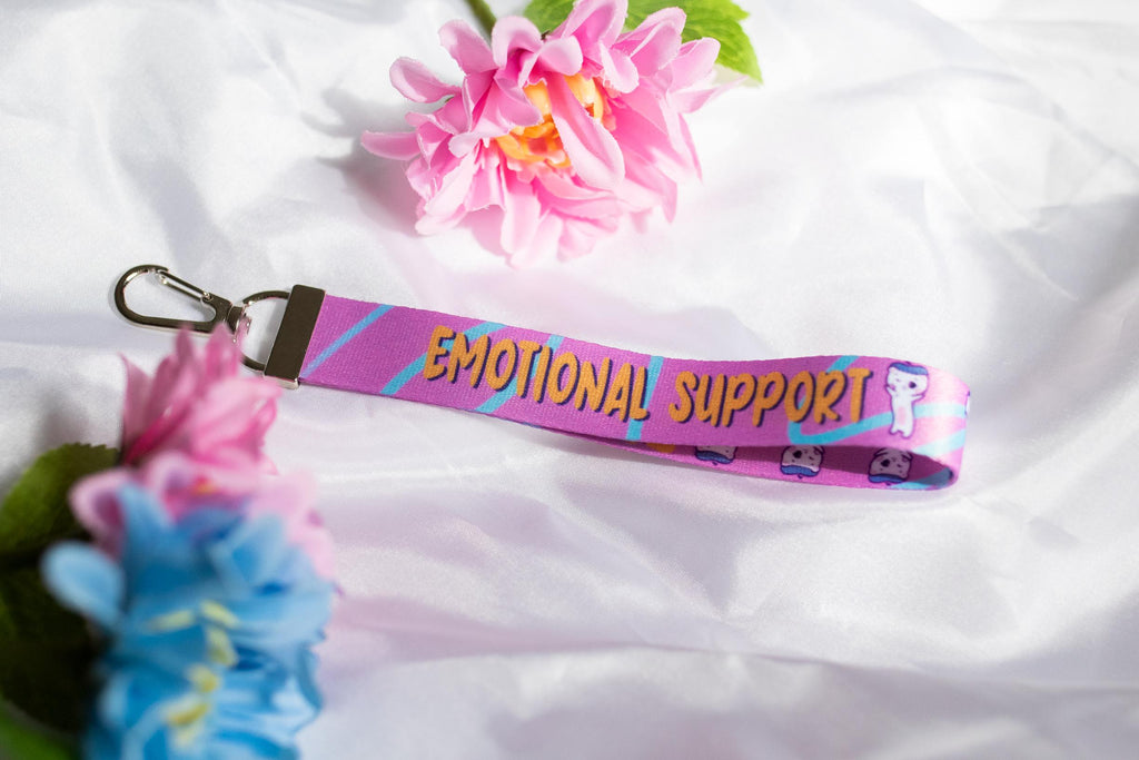 Jiniret Phone Strap “Emotional Support Ferret”