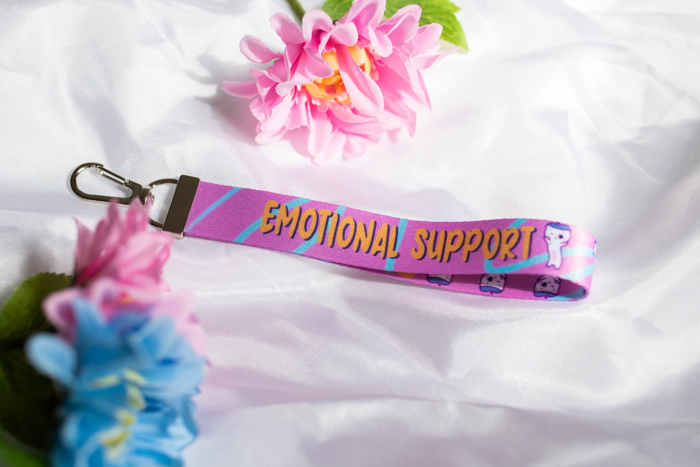 Jiniret Phone Strap “Emotional Support Ferret”