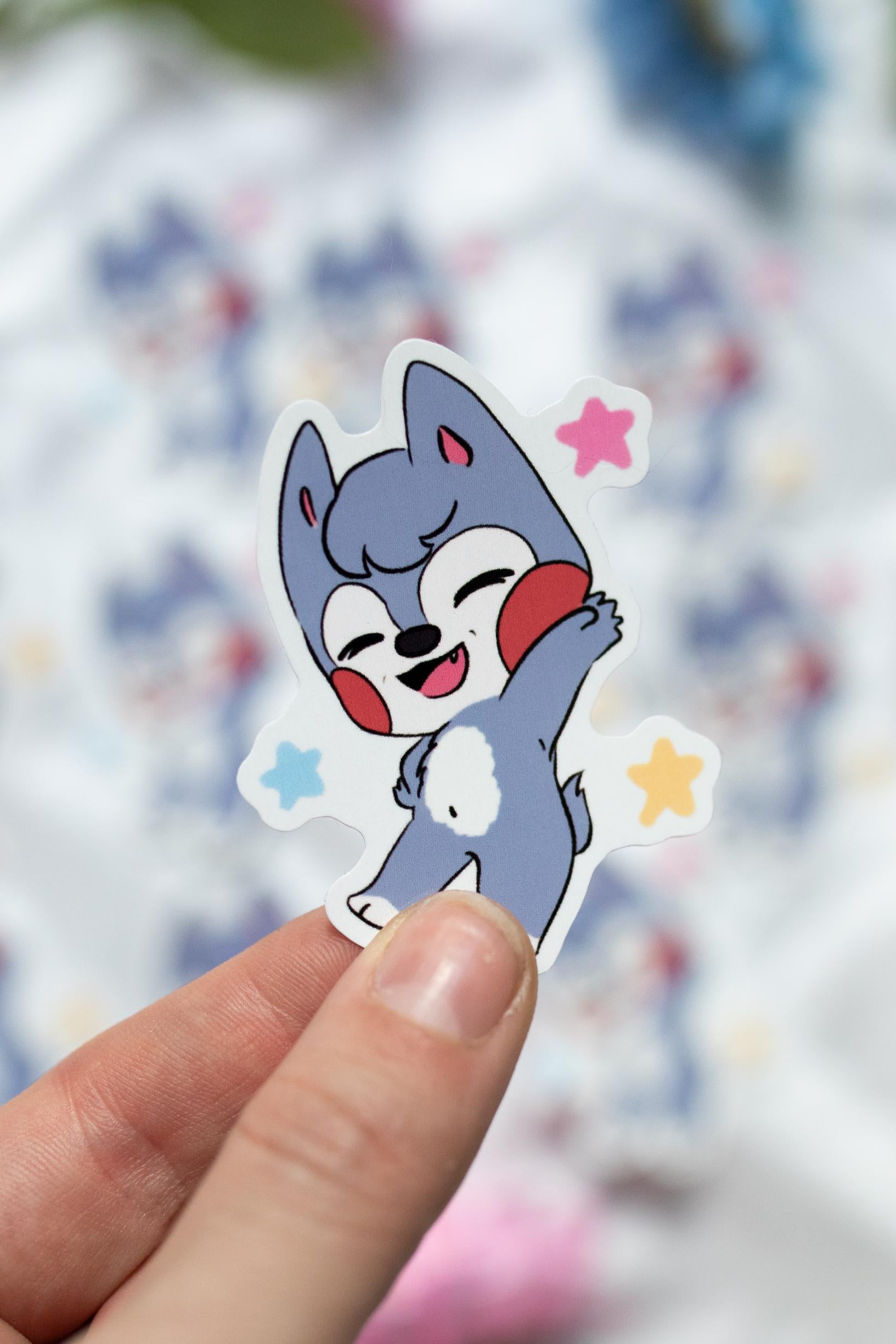 Wolfchan Stray Kids Sticker