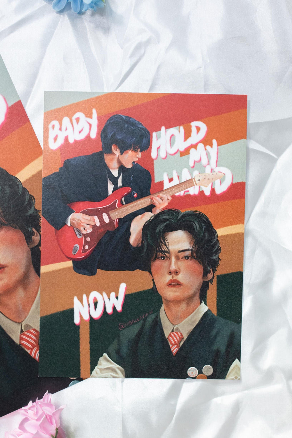 Minsung “Baby Hold My Hand Now”  Art Print