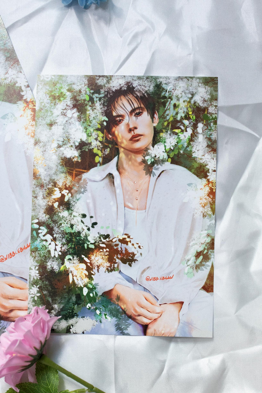 Lee Know “Flowers” Art Print