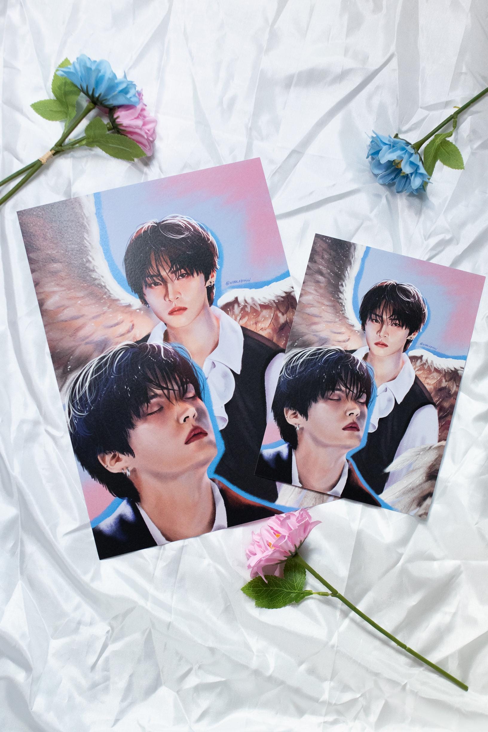 Lee Know “Wings” Art Print