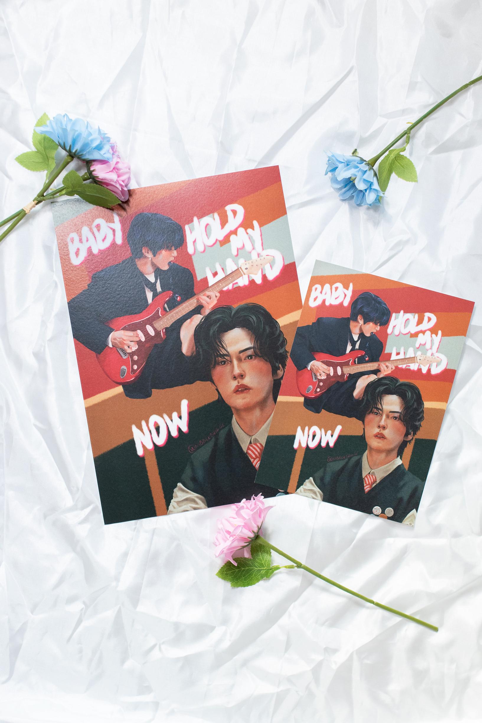 Minsung “Baby Hold My Hand Now”  Art Print